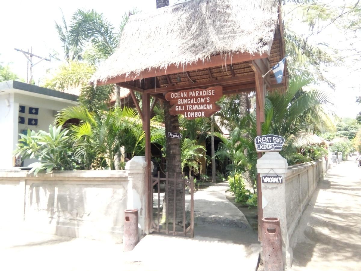 Oceane Paradise Bungalow Gili Trawangan Eksteriør billede