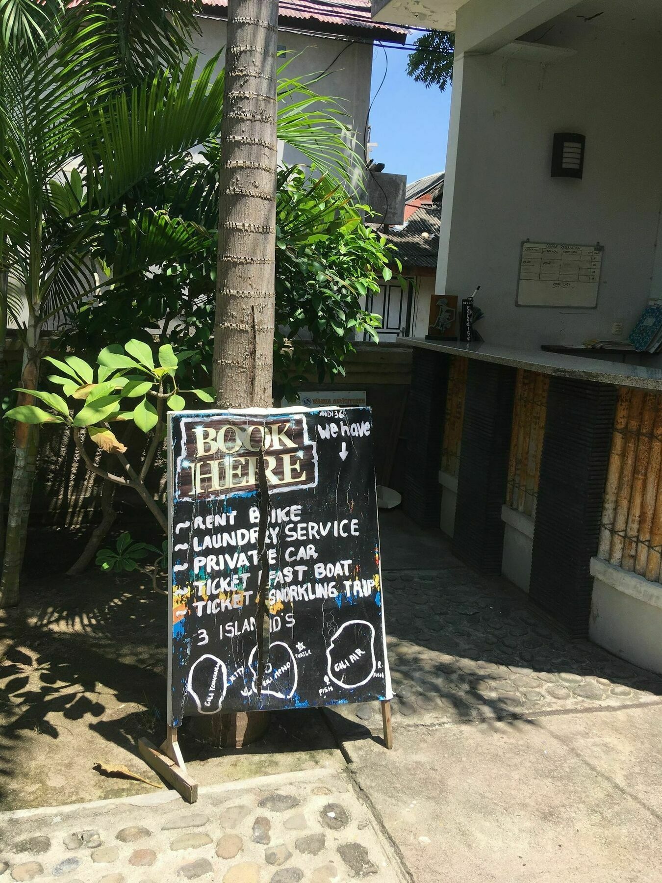 Oceane Paradise Bungalow Gili Trawangan Eksteriør billede